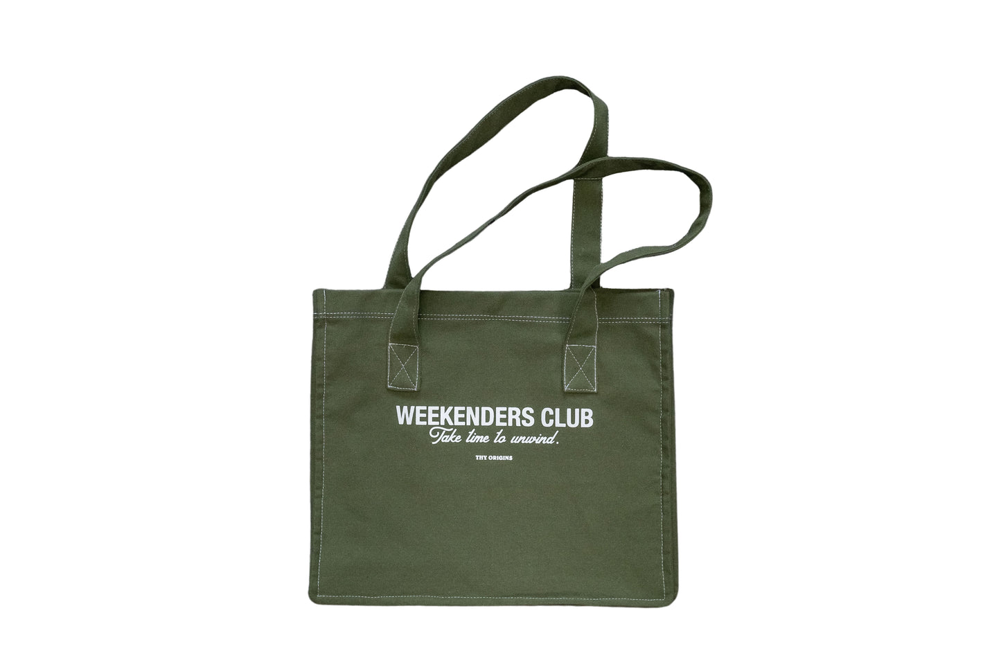 Weekenders Club Tote Bag (Olive)