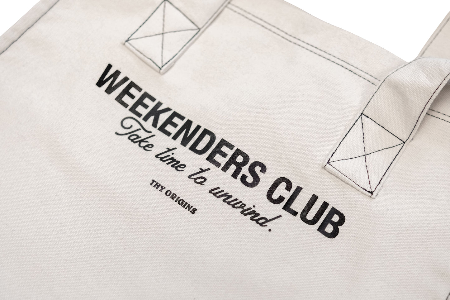 Weekenders Club Tote Bag (Oatmeal)