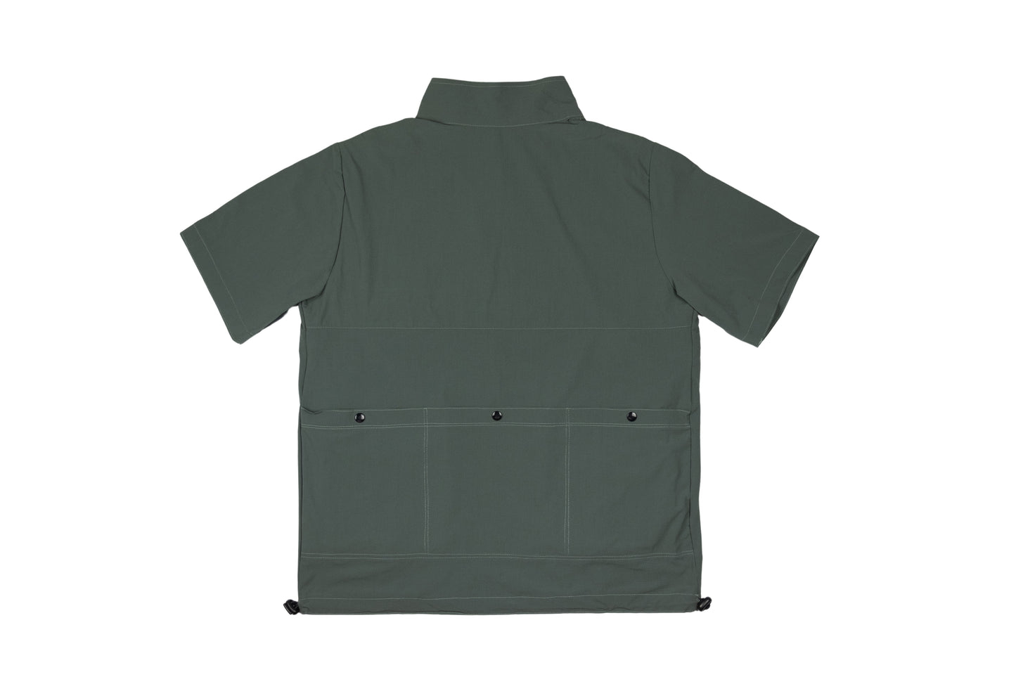GW Quarter ziped short sleeves V2 (Hunter Green)