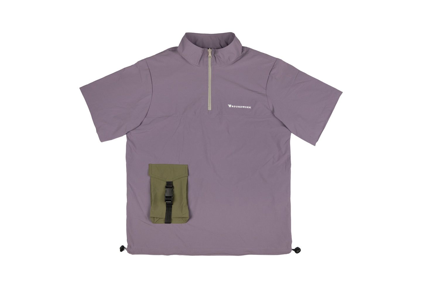 GW Quarter ziped Trail Shirt (Cyber Grape)