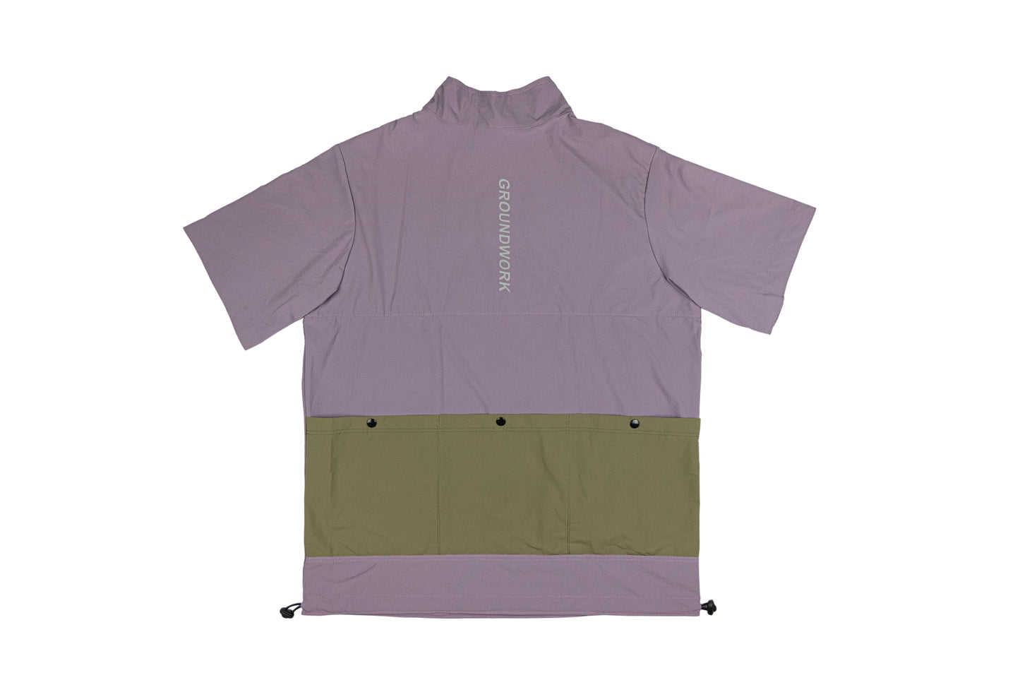 GW Quarter ziped Trail Shirt (Cyber Grape)