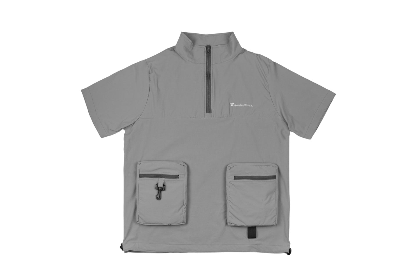GW Quarter ziped short sleeves V2 (Gray)