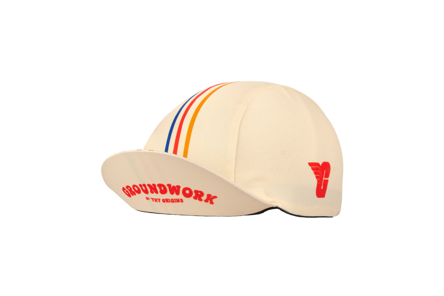 GW 1980 Stripes Cycling cap (Sunny vintage)