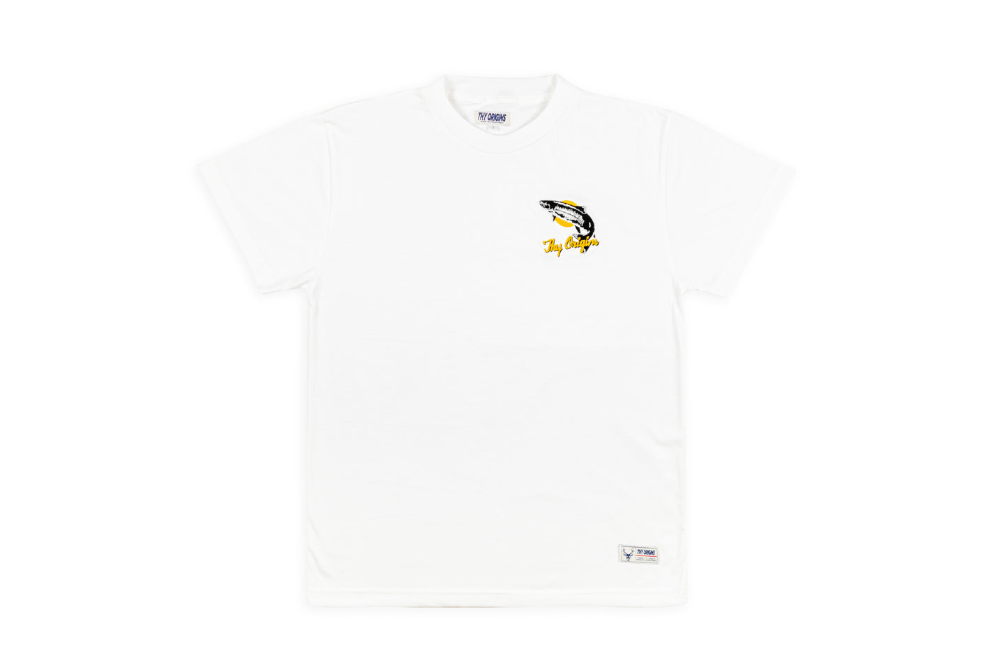 Weekend In Town Embroidered Tee (Off-White)
