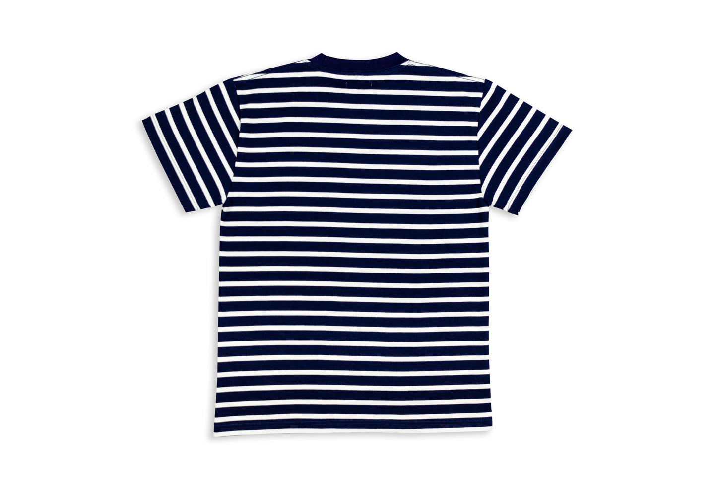 GW Embroidered Striped Tee (Navy Blue)