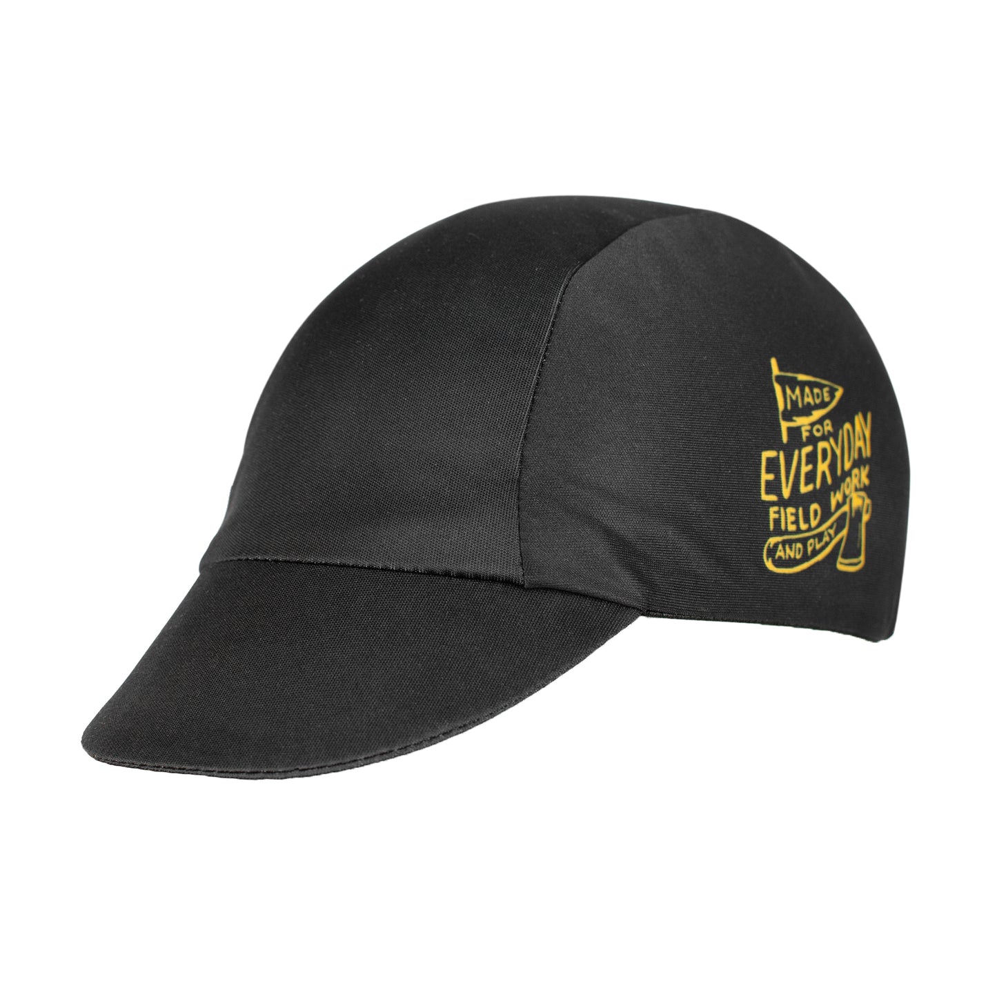 GW Typography Cycling cap (Black)