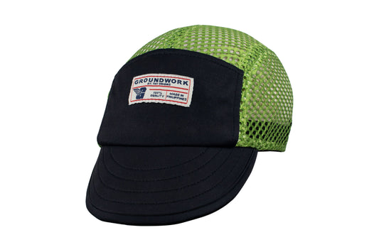 GW “Milton” Mesh Cycling cap (Green/Black)