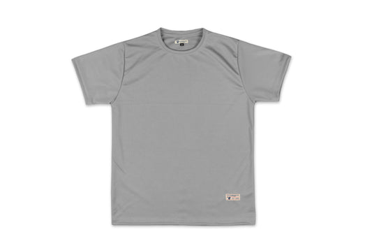 GW Plain Drifit Short-sleeves w/ Reflective Strip (Gray)