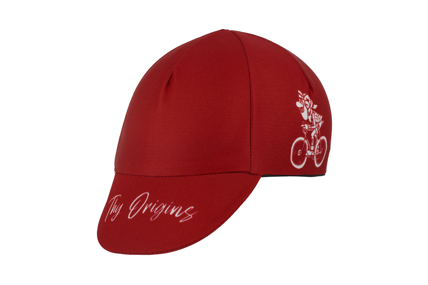 Thy Origins x GW Holiday exclusive 4-Panel Cycling cap (Maroon)