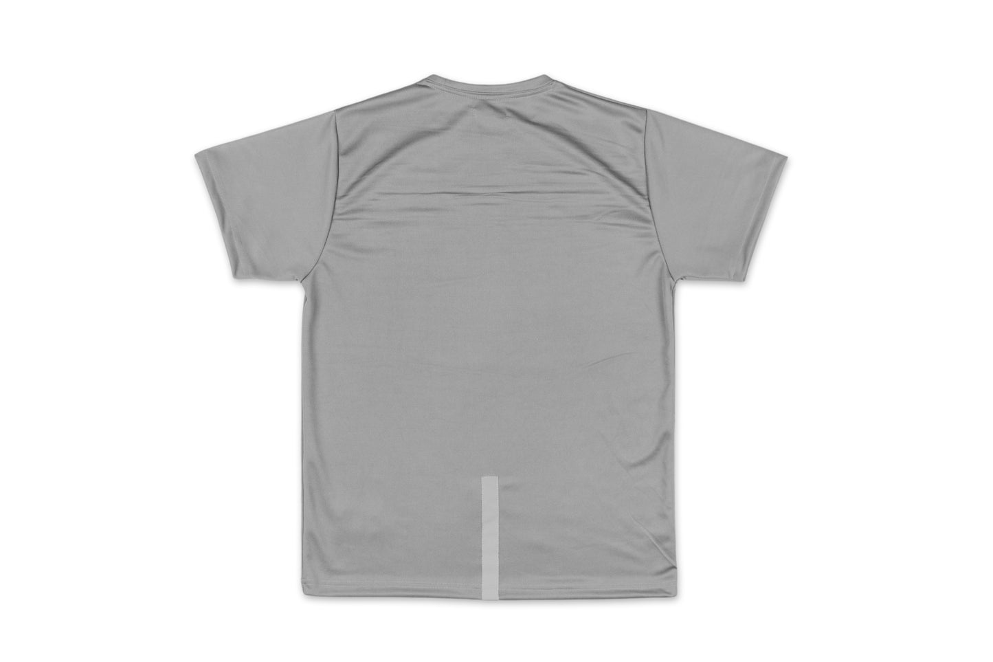 GW Plain Drifit Short-sleeves w/ Reflective Strip (Gray)